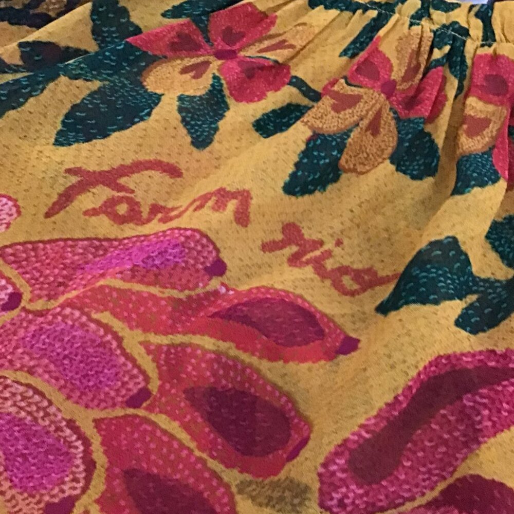 FARM RIO Mixed Prints Button Down Maxi Dress In Mix Print - Picture 14 of 16